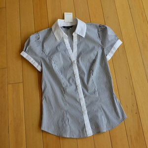 Portmans Striped Cotton Blend Top Size US XS